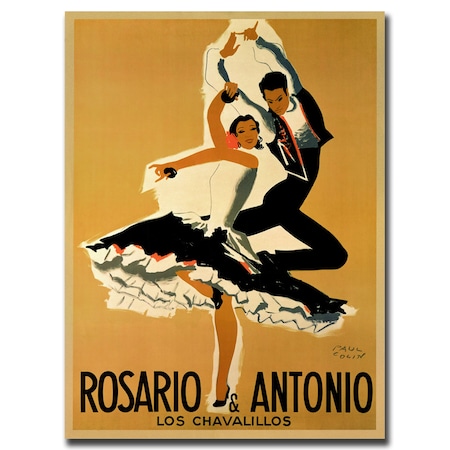 'Rosario & Antonio' Canvas Art,18x24